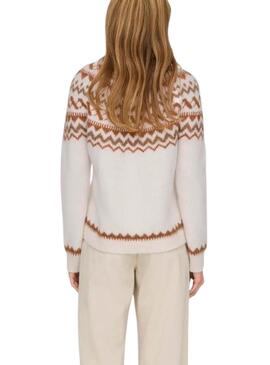 Pullover Only Isle Beige für Frauen