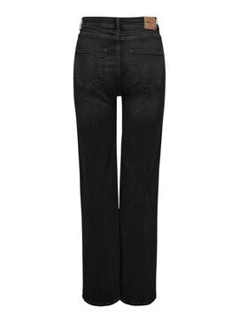 Jeans Only Luna Wide Schwarz für Frauen