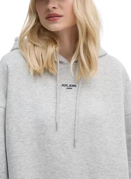 Sweatshirt Pepe Jeans Fergie grau für frauen