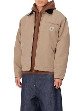 Jacke Carhartt Detroit OG Kamel für männer und frauen