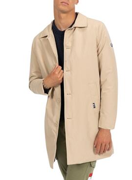 Trenchcoat El Pulpo Valle Nevado Beige für Männer