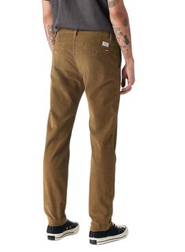 Hose Levis XX Chino Standard Taper aus Cord Camel für Männer