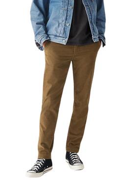 Hose Levis XX Chino Standard Taper aus Cord Camel für Männer