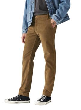 Hose Levis XX Chino Standard Taper aus Cord Camel für Männer