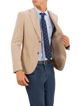 Blazer El Pulpo Strukturstrick Camel für Männer