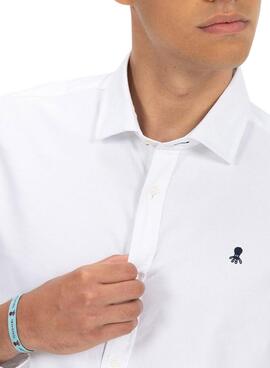 Hemd El Pulpo Basic Oxford Weiß für Männer