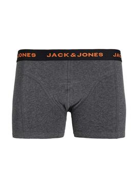 Pack mit 3 Boxershorts Jack and Jones Multicolor Logo für Männer