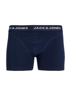 Pack mit 3 Boxershorts Jack and Jones Multicolor Logo für Männer