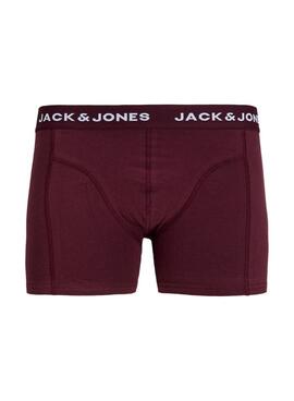 Pack mit 3 Boxershorts Jack and Jones Multicolor Logo für Männer