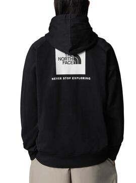 Sweatshirt The North Face Ranglan Box Schwarz für Männer