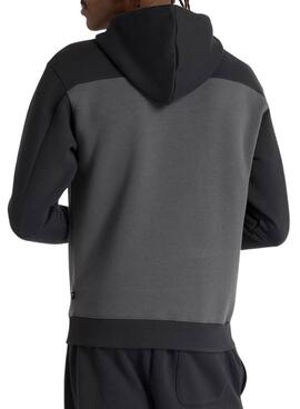 Sweatshirt New Balance Fleece Hoodie Grau für Männer