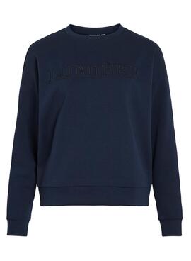 Sweatshirt Vila Vireflect Marineblau für frauen