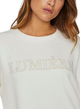 Sweatshirt Vila Vireflect Beige für frauen