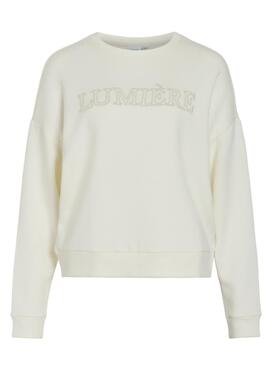 Sweatshirt Vila Vireflect Beige für frauen