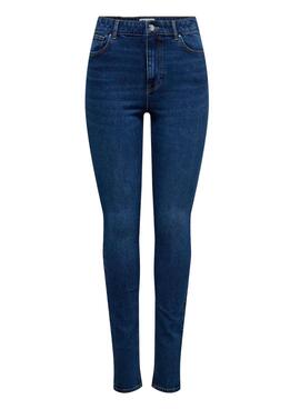 Jeans Only Druna Skinny Blau für frauen