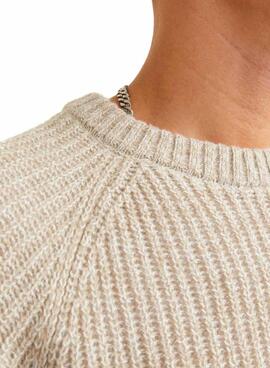 Pullover Jack and Jones Jones Beige für männer