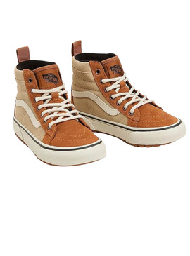 Sneaker Vans MTE SK8-Hi Leder Camel für Kinder