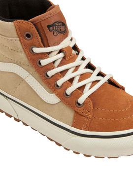 Sneaker Vans MTE SK8-Hi Leder Camel für Kinder