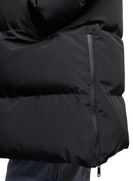 Parka Klout Andorra gesteppte schwarze Herrenjacke