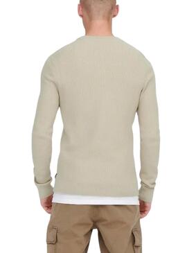 Jersey Only and Sons Phil beige für Männer