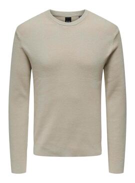 Jersey Only and Sons Phil beige für Männer