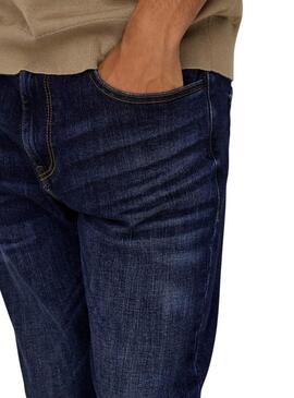 Dunkle Only and Sons Weft Jeans für Männer