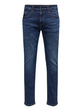 Only and Sons Loom Slim Jeans blau für Herren.