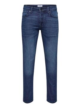 Only and Sons Loom Slim Jeans blau für Herren.