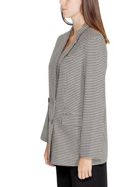 Blazer Only Lettie Hahnentritt Schwarz für Damen