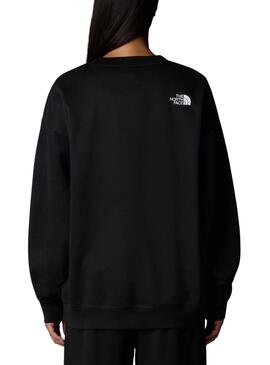 Sweater The North Face Essential Oversize in Schwarz für Damen