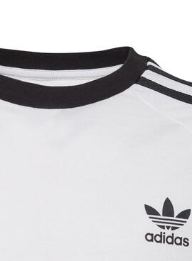 3STRIPES TEE WEISS