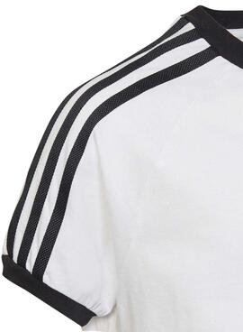 3STRIPES TEE WEISS