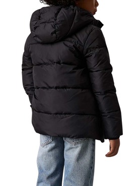 Jacke Calvin Klein Essential Puffer Schwarz Junge