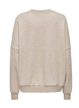 Pullover Only Deborah in Beige für Frauen