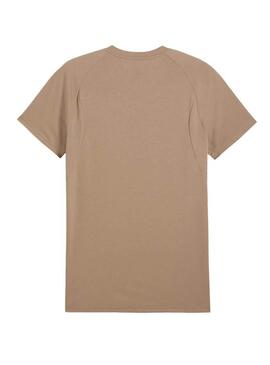 Puma Evostripe beige T-Shirt für Herren.