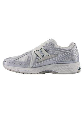 Sneaker New Balance 1906R silber und grün für Damen