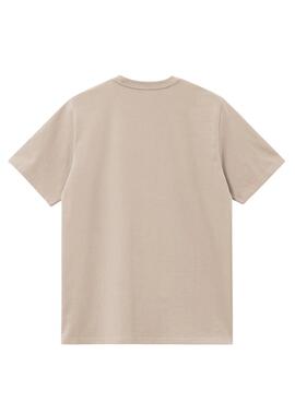 T-Shirt Carhartt American Script in toffee für Herren