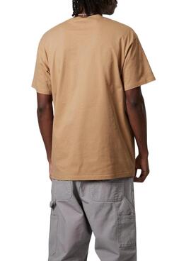 T-Shirt Carhartt Chase Kamel für Herren 