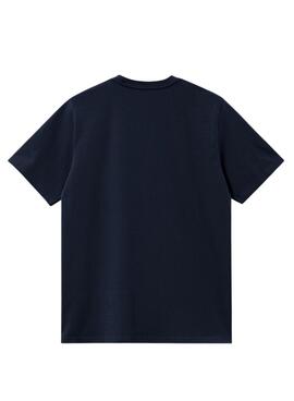 T-shirt Carhartt Chase navy für Herren.