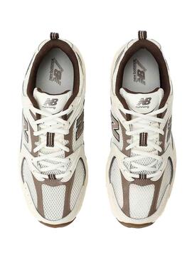 Sneakers New Balance 530 SMU beige und braun für Damen