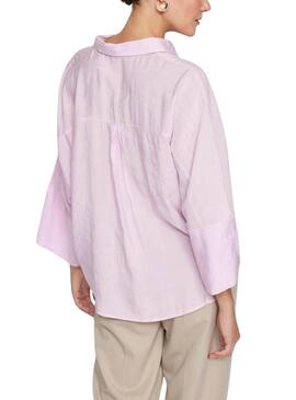 Bluse Vila Viaspyn Loose rosa für Frauen