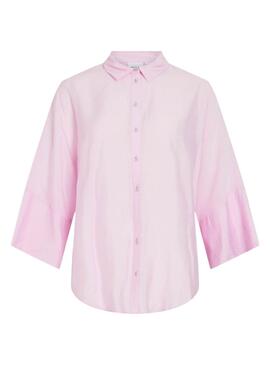 Bluse Vila Viaspyn Loose rosa für Frauen