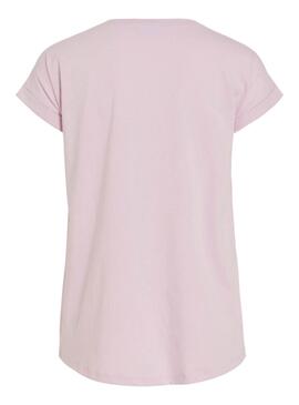 T-Shirt Vila Vidreamers New rosa für Frauen