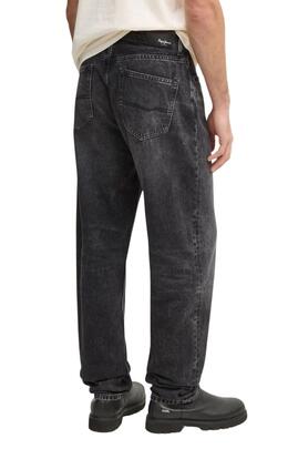 Jeans Hose Pepe Jeans Nils Loose in Schwarz für Herren.