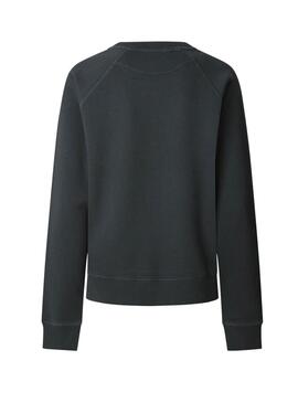 Sweatshirt Pepe Jeans Lupita in Schwarz für Frauen