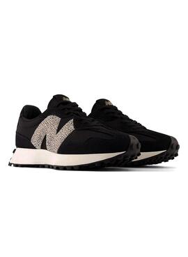 Turnschuh New Balance 327 Schwarz animal print für Damen