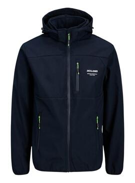 Jacke Softshell Jack and Jones Theo Marine für Herren