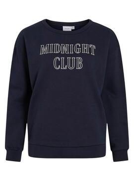 Sweatshirt Vila Vimaldea Marineblau für Damen.