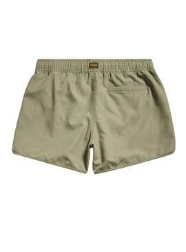 Badehose G-Star Carnic Solid Grün Basic für Herren