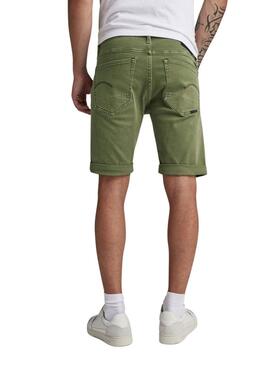 Bermudas G-Star Slim Elto Grün für Herren